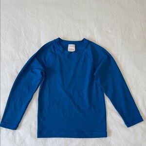 Hanna Andersson blue rash guard